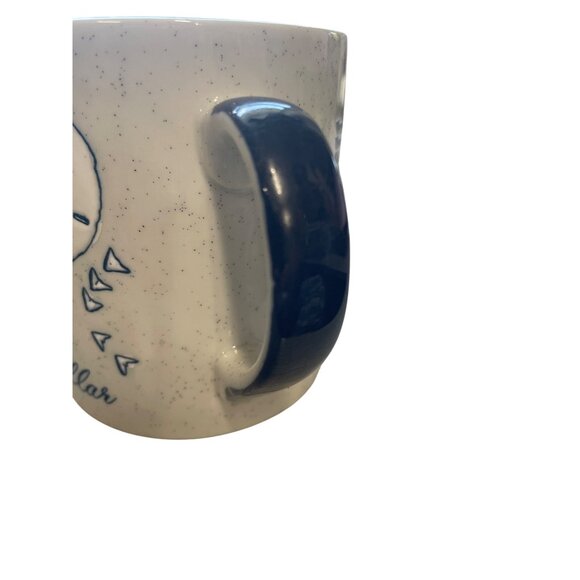 Ceramic Coffee Mug The Legend Of The Sand Dollar Speckled White - Picture 5 of 6